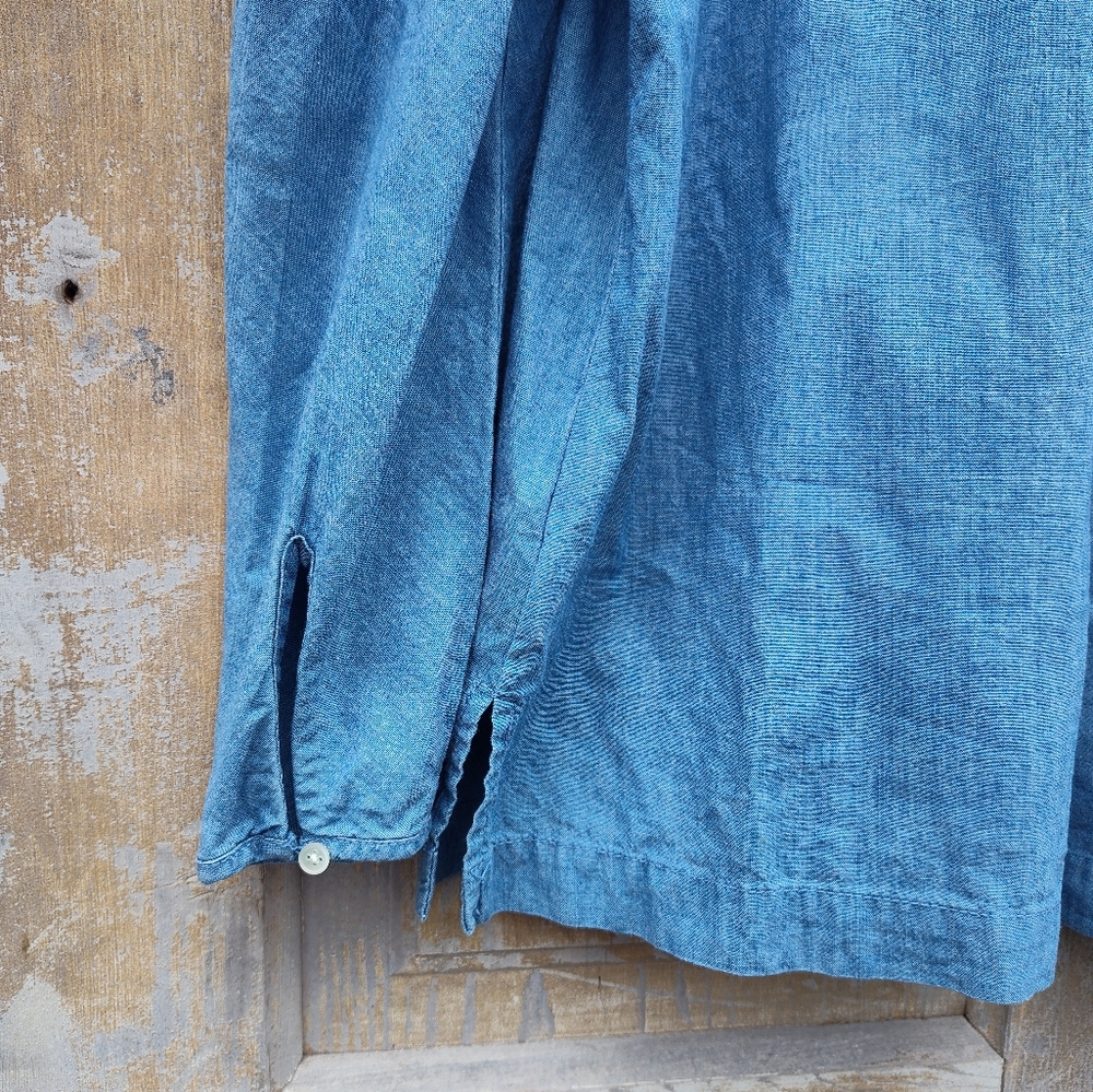 Denim J. Crew Blouse - Picture 5 of 8